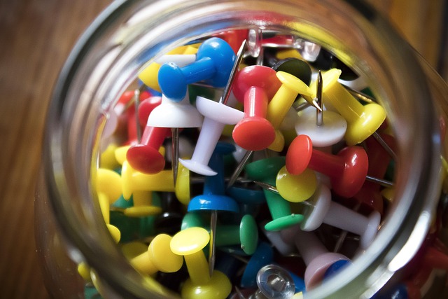 Professional seminar room with calming blue aquarium display and educational materials